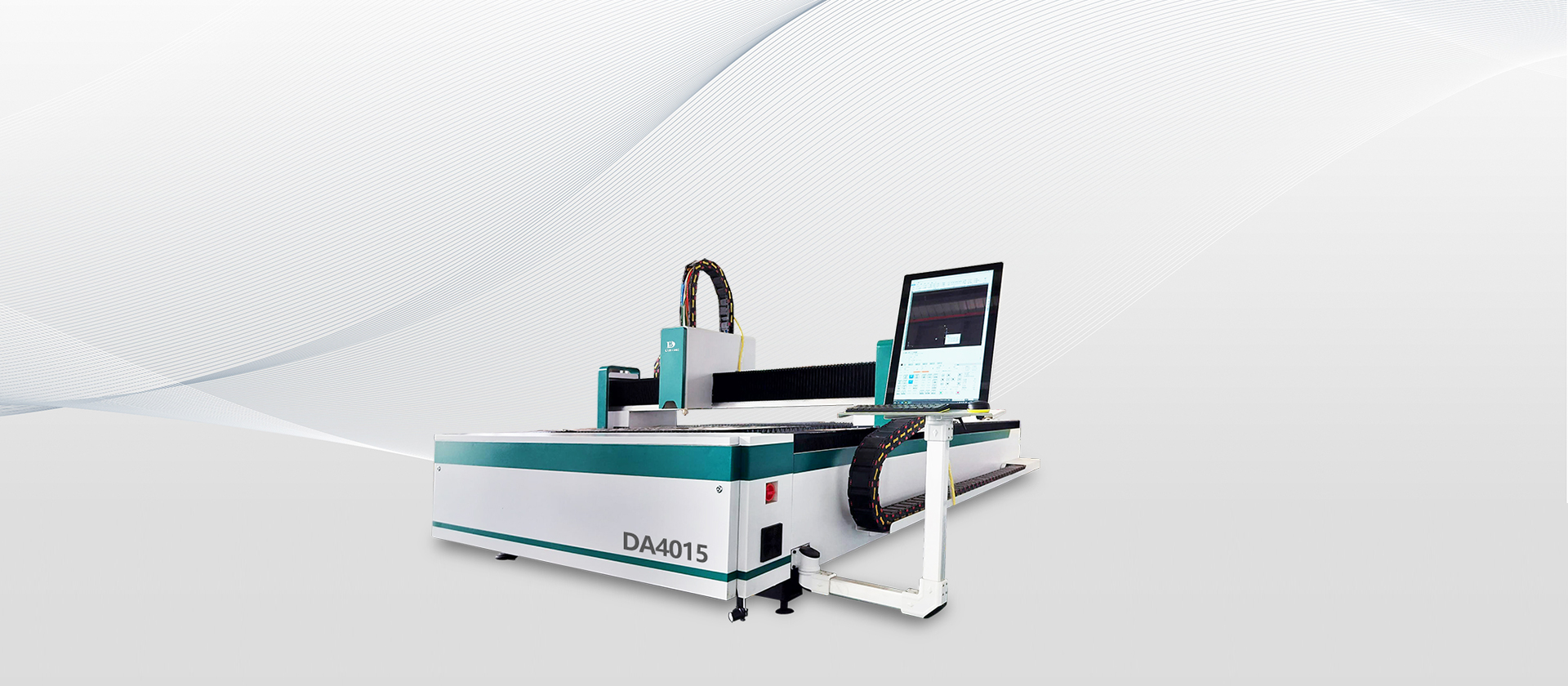 DADI DA4015 Quality 1500 w iron pipes CNC laser cutting sheet metal machine with the best price