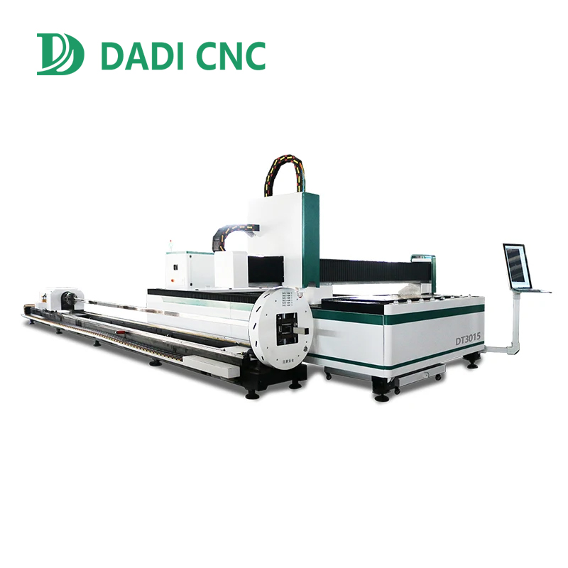 Platform plate and tube integrated laser cutting machine