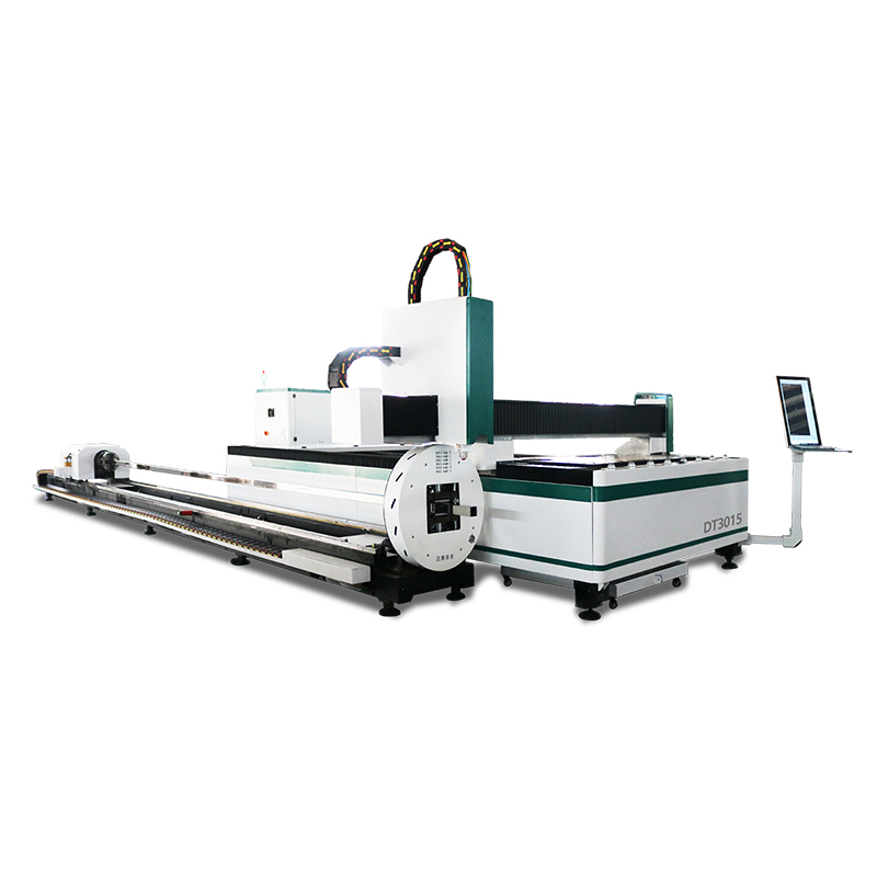 Platform plate and tube integrated laser cutting machine