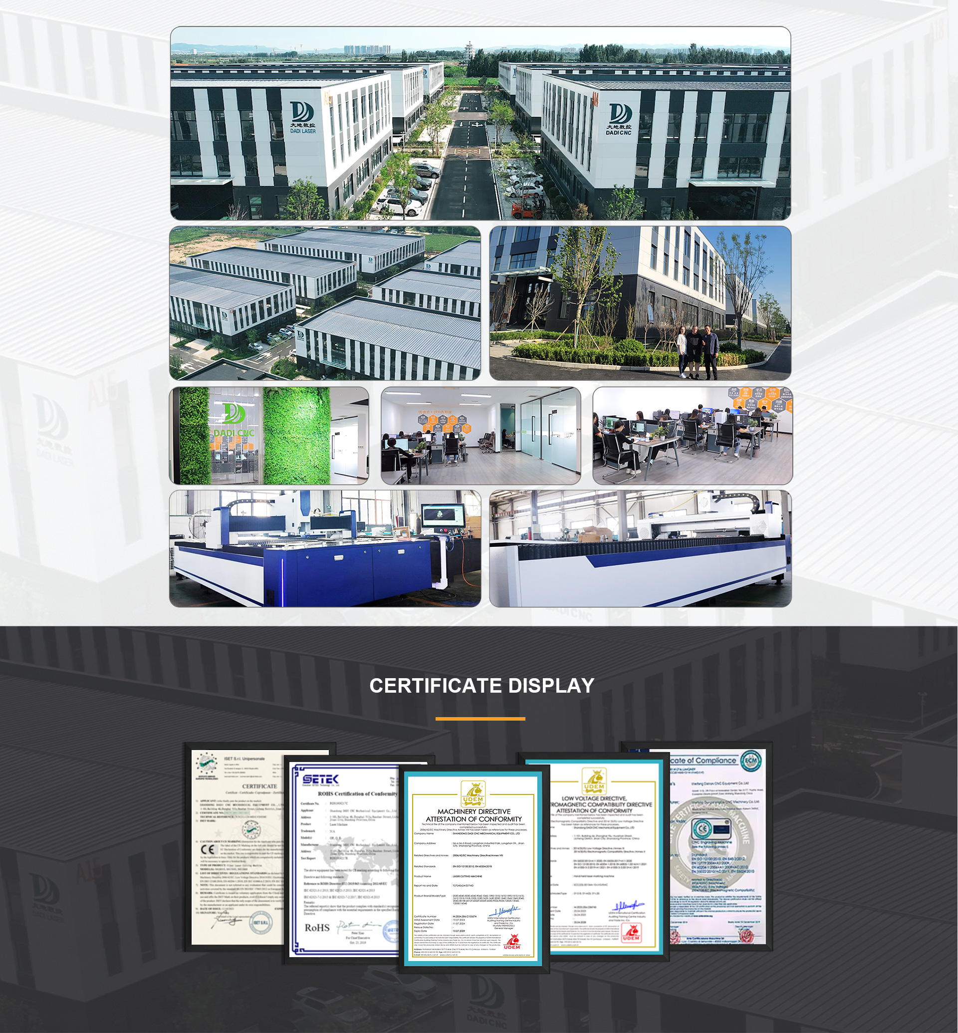 DA3015B Metal Laser Cutting Machine