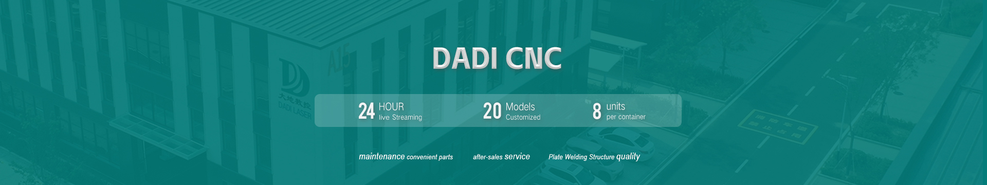 DADI CNC Professional Processing and Cutting square Round Tube Automatic Chuck Customization